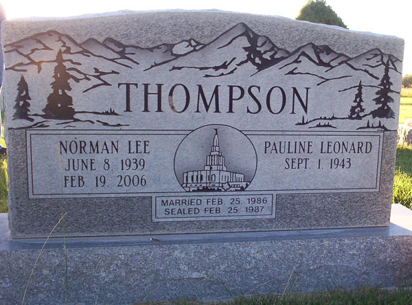 Headstone