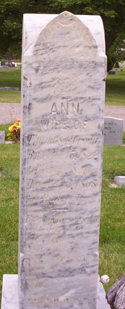 Headstone