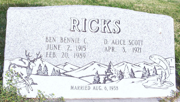 Headstone
