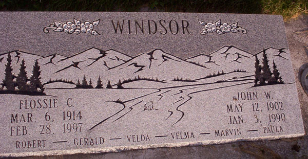 Headstone