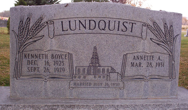 Headstone