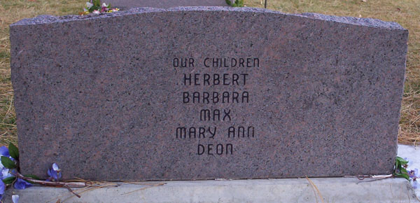 Headstone Back