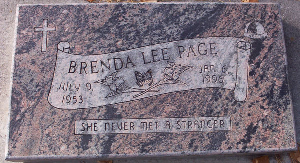 Headstone