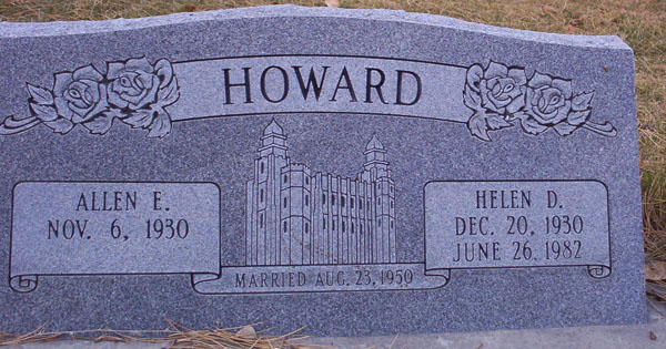 Headstone