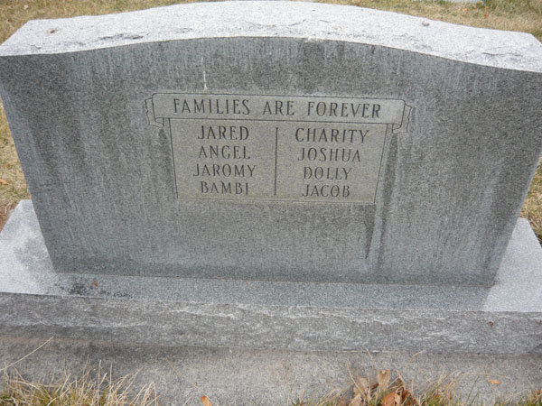 Headstone Back