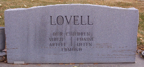 Headstone Back