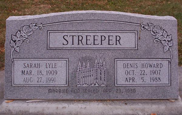 Headstone