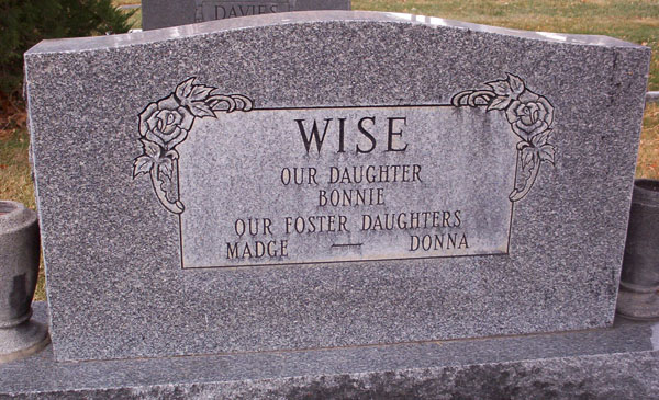 Headstone Back