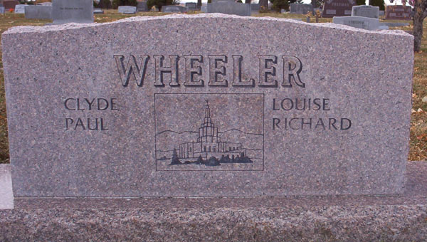 Headstone Back