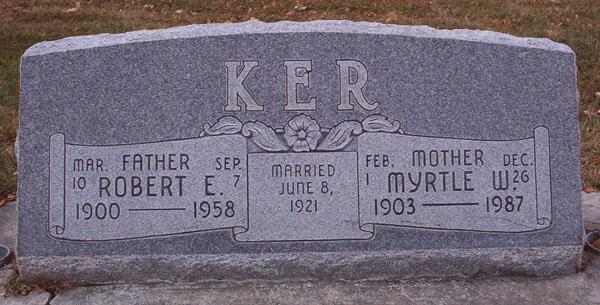 Headstone