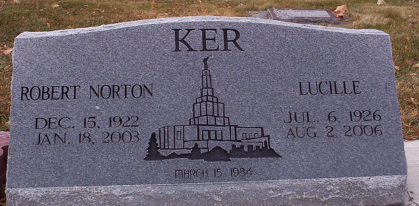 Headstone