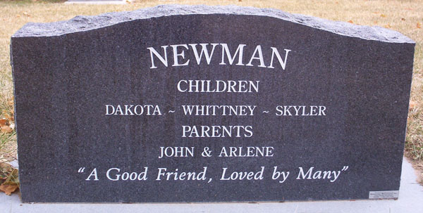 Headstone Back